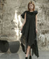 Asymmetric Bow Pleated Top